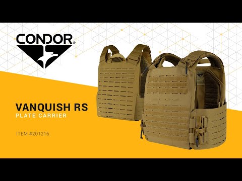 Laadige ja esitage video galeriivaaturis, Condor plaadikandja-vest RS Vanquish
