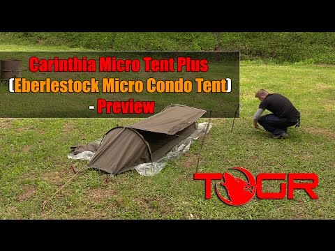Load and play video in Gallery viewer, Carinthia Telk Micro Tent plus
