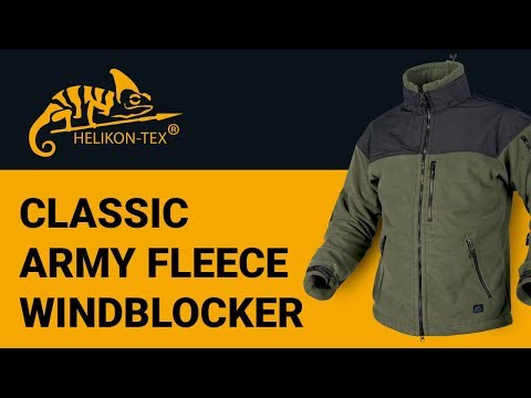 Load and play video in Gallery viewer, Helikon-Tex CLASSIC ARMY WINDBLOCKER JACKET - Black
