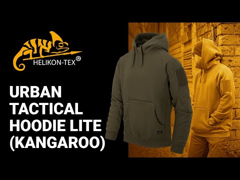 Load and play video in Gallery viewer, Helikon-Tex Urban Tactical Hoodie Lite Kangaroo Fliis
