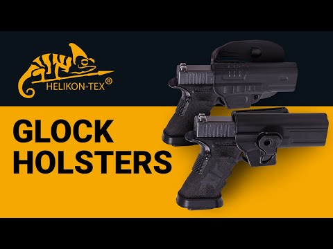 Laadige ja esitage video galeriivaaturis, Helikon FAST DRAW GLOCK 17 relva kabuur
