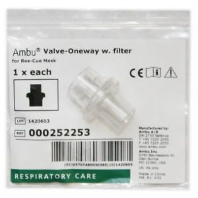 Ambu resuscitation mask replacement filter