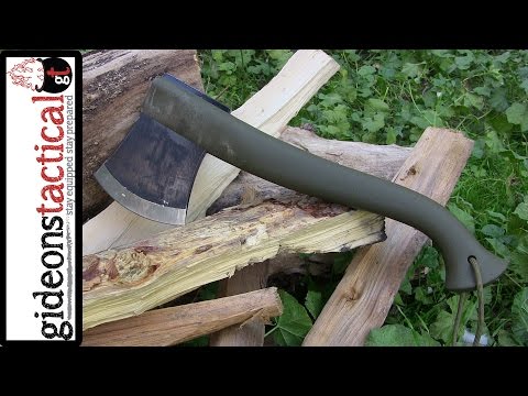 Load and play video in Gallery viewer, Camping ax Morakniv Camp Axe
