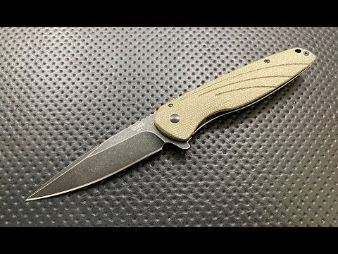 Load and play video in Gallery viewer, Folding Knife Ontario OKC Shikra Folder
