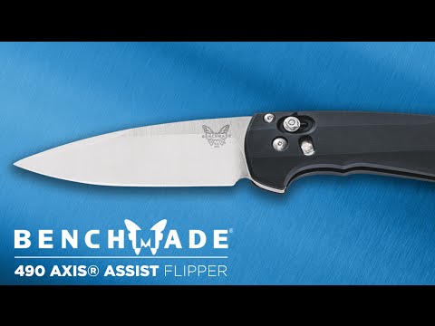 Load and play video in Gallery viewer, Benchmade Arcane 490 folding knife
