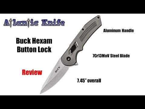 Folding knife Buck Hexam 261BKS Black