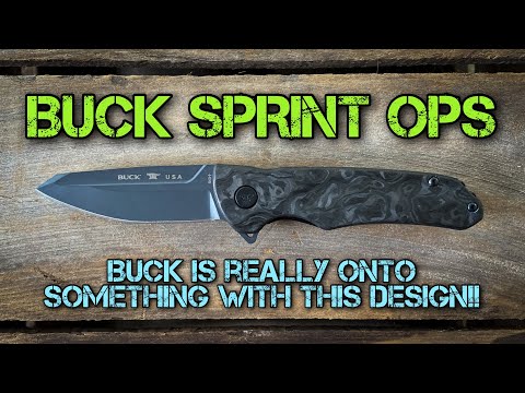 Load and play video in Gallery viewer, Buck Saunter Marbled Carbon Fiber 250CFSLE Limited Edition Folding Knife
